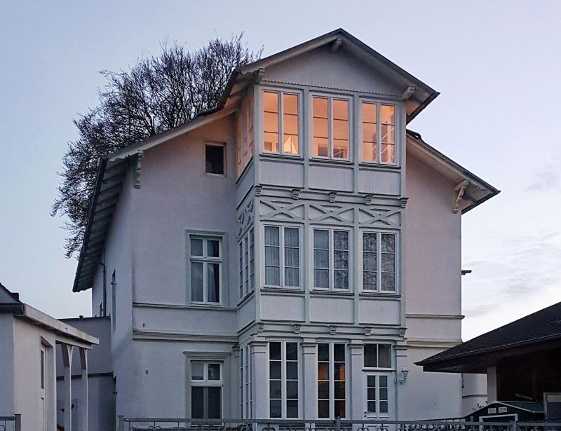 Abendstimmung im Haus Seeb&auml;r